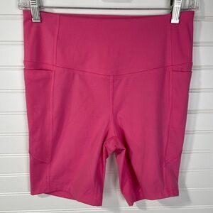 Athletic Hot Pink Biker Shorts Small Women’s
